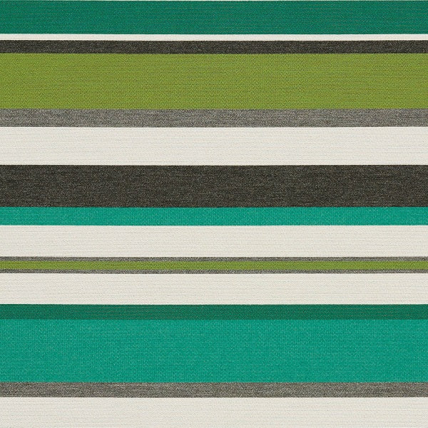 Arc-Com Sonata Stripe Emerald Sunbrella Upholstery Fabric