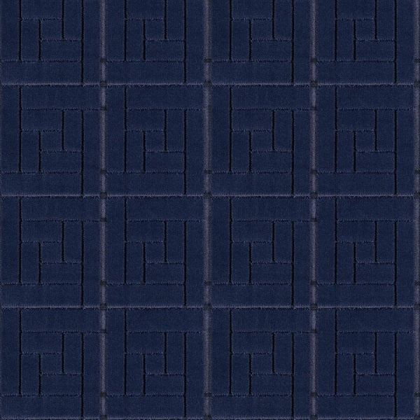 Arc-Com Praxton Midnight Blue Upholstery Fabric