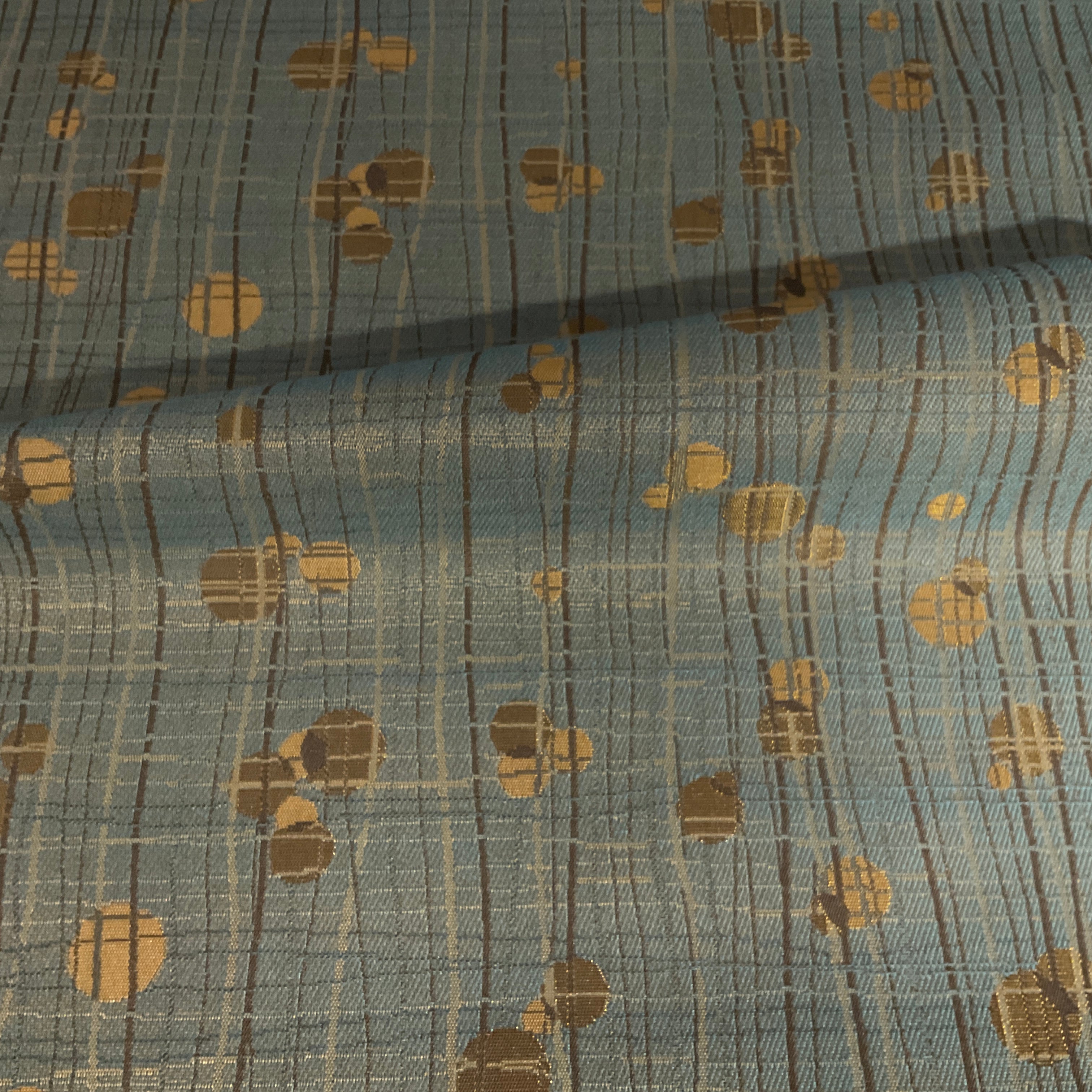 Remnant of Architex Ripples Cypress Upholstery Fabric