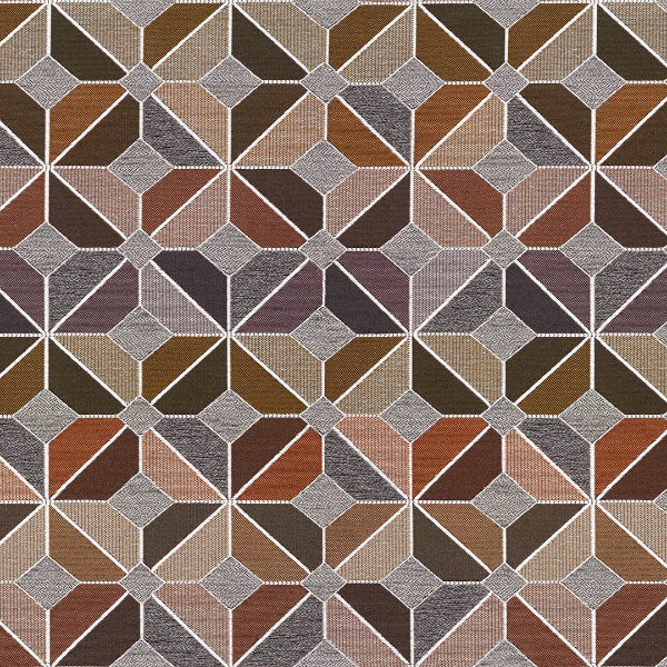 Remnant of Arc-Com Talavera Earth Gray Upholstery Fabric