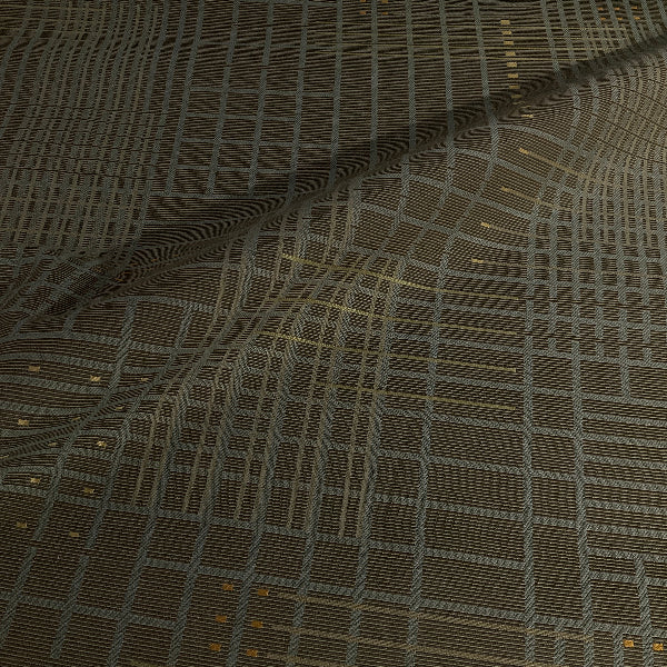 Maharam Urban Marsh Modern Geometric Brown Upholstery Fabric