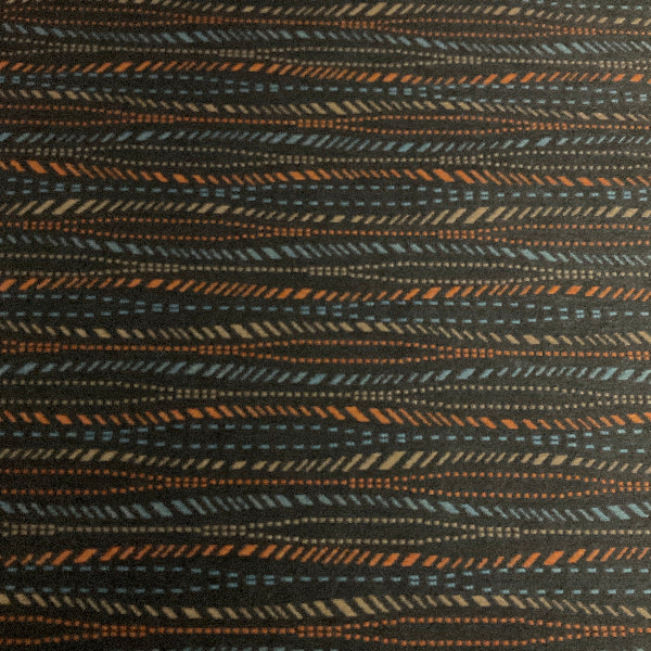 Momentum Brisk Tunnel Black Upholstery Fabric