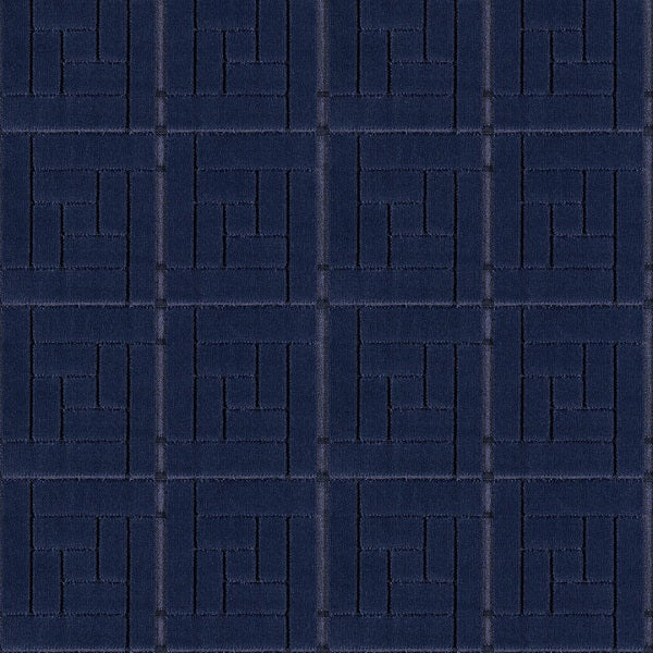 Arc-Com Paxton Midnight Blue Upholstery Fabric