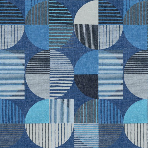 Arc-Com Bocce Ocean Blue Upholstery Vinyl