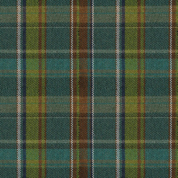 Arc-Com York Plaid Forest Upholstery Fabric