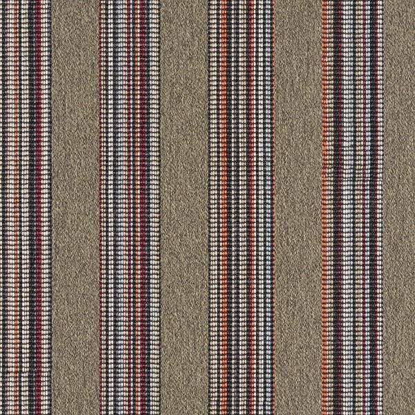 Arc-Com Calais Stripe Sangria Upholstery Fabric