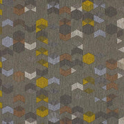 Remnant of HBF Air Mail Tinted Postcard Upholstery Fabric