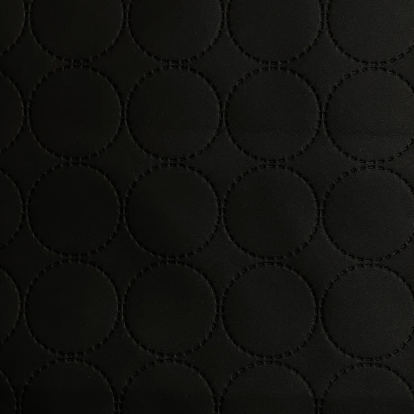 Anzea Hula Hoop Licorice Upholstery Vinyl Fabric