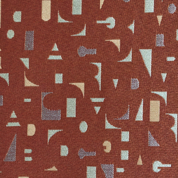 Arc-Com Chit Chat Persimmon Upholstery Fabric
