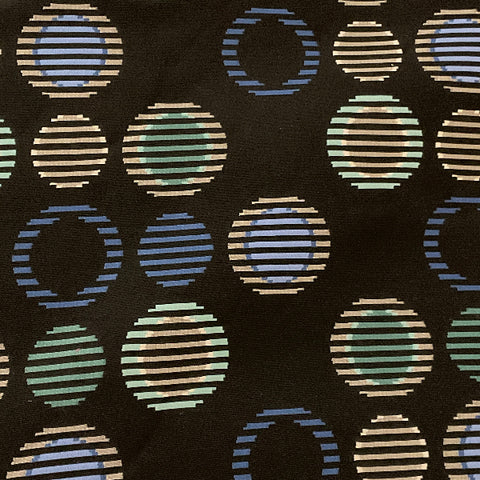 Arc-Com Cirque Onyx Black Upholstery Fabric