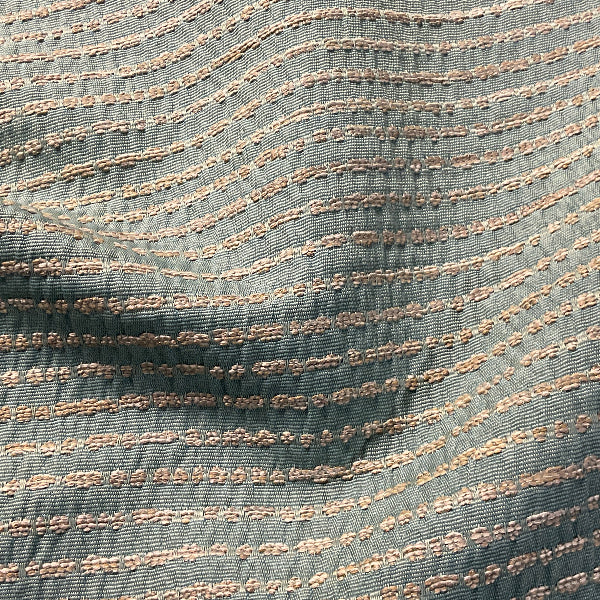 Arc-Com Column Seafoam Blue Upholstery Fabric