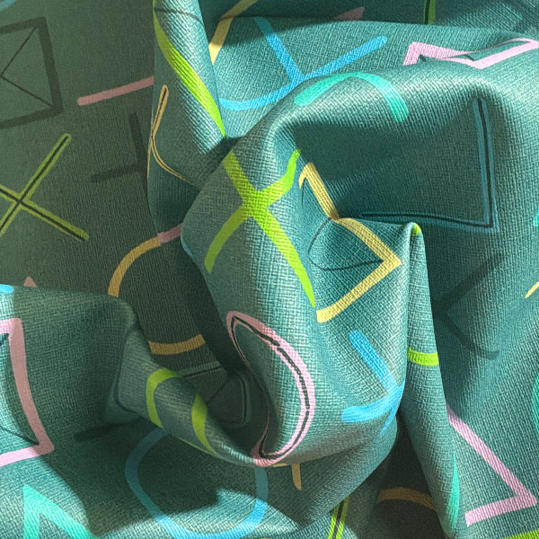 Arc-Com Elementary Caribbean Upholstery Vinyl Yardage