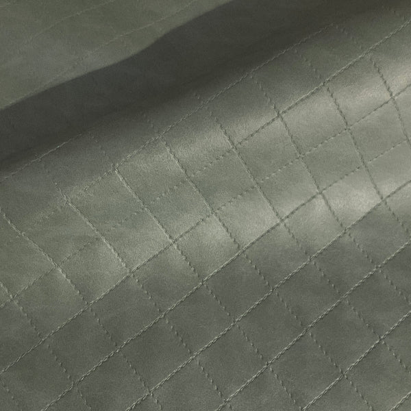 Arc-Com Gatsby Seafoam Quilted Design Upholstery Vinyl