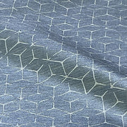 Arc-Com Itajime Caribbean Blue Upholstery Fabric