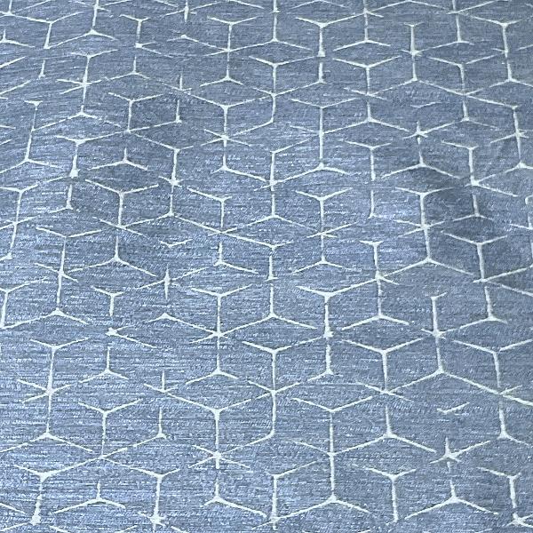 Arc-Com Itajime Caribbean Blue Upholstery Fabric