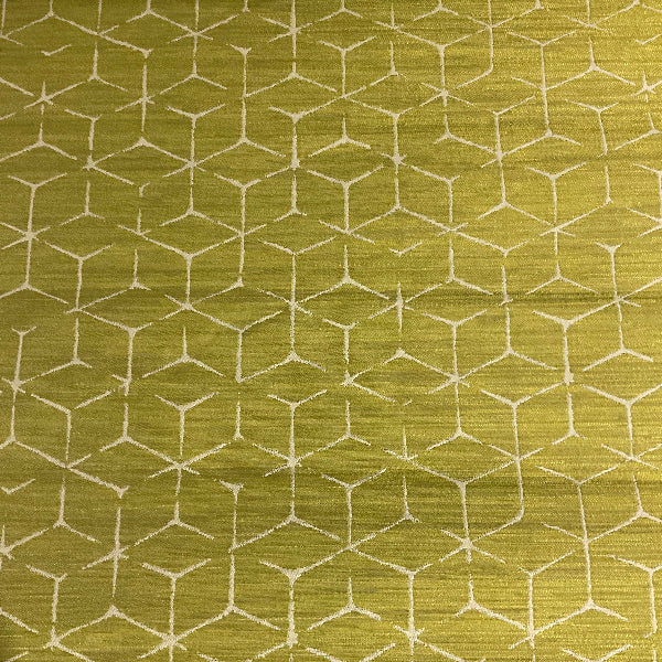 Arc-Com Itajime Citron Green Upholstery Fabric