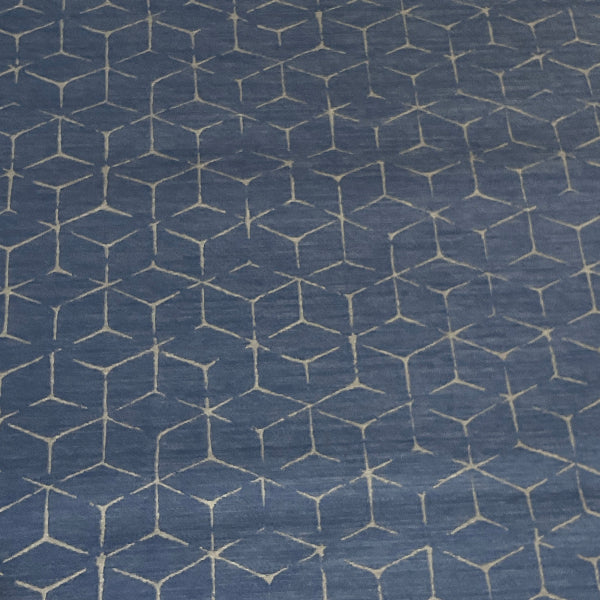 Arc-Com Itajime Indigo Blue Upholstery Fabric