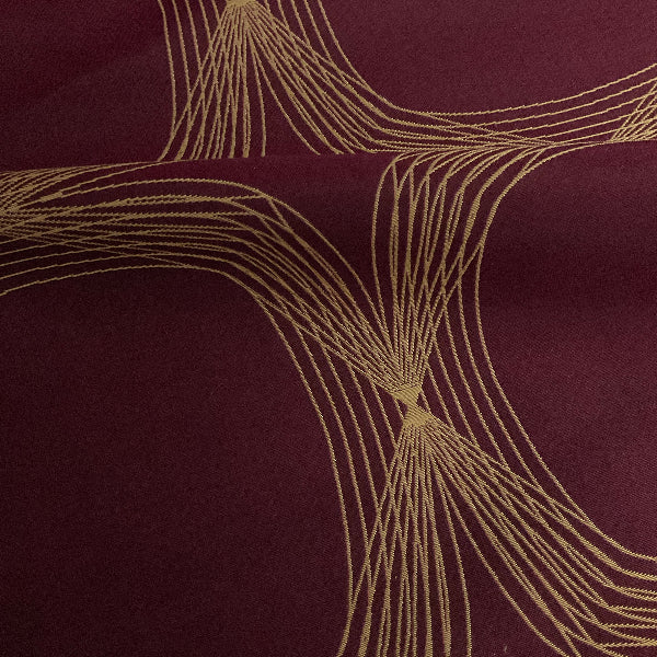 Arc-Com Kinetic Berry Red Upholstery Fabric