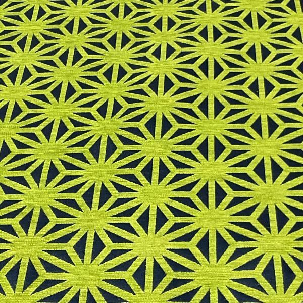 Arc-Com Kirigami Lime Green Upholstery Fabric