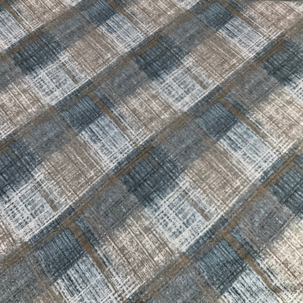 Arc-Com Perspective Marine Blue Upholstery Fabric