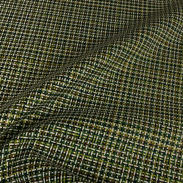 Arc-Com Pixel Forest Green Upholstery Fabric