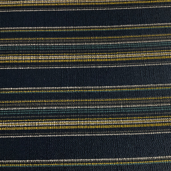 Arc-Com Raya Midnight Blue Stripe Upholstery Fabric