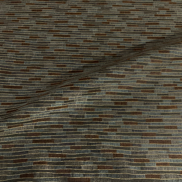 Arc-Com Riviera Slate Wavy Stripes Gray Upholstery Fabric