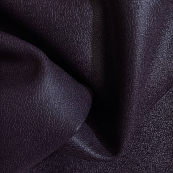 Arc-Com Santorini Eggplant Faux Leather Upholstery Vinyl Yardage