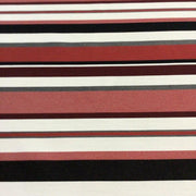 Arc-Com Sonata Stripe Ruby Red Sunbrella Upholstery Fabric