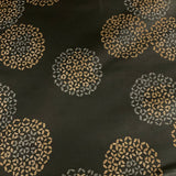 Arc-com Brayer Flower Coal Floral Black Upholstery Fabric