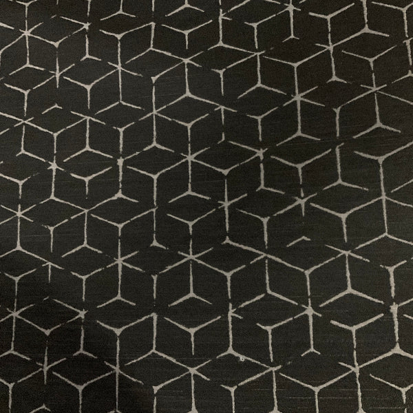 Arc-com Itajime Onyx Black Upholstery Fabric