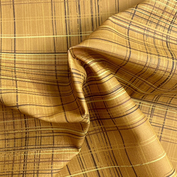 Arc Com Aberdeen Turmeric Upholstery Fabric Vinyl Yardage