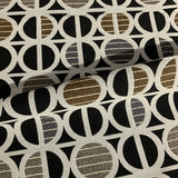 Arc Com Windlass Onyx Black Upholstery Fabric