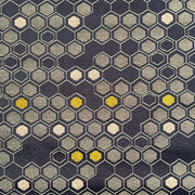 Architex Beehive Queen Blue Upholstery Fabric
