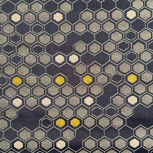 Architex Beehive Queen Blue Upholstery Fabric