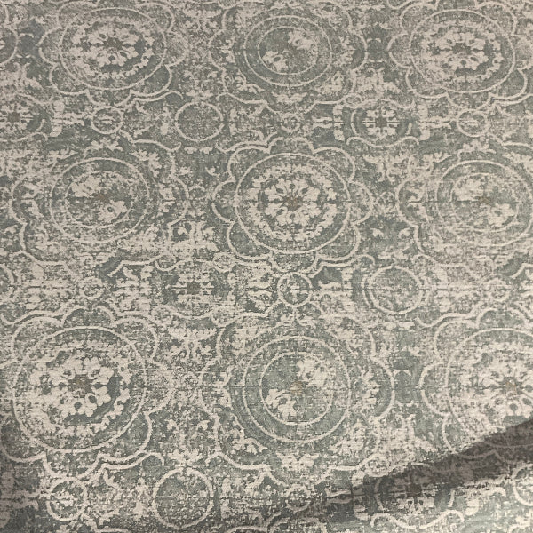 Architex Monarchy Saxe Chenille Blue Upholstery Fabric