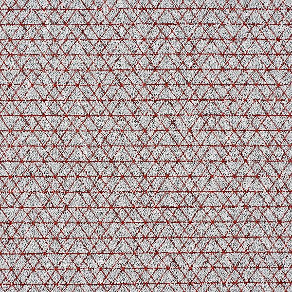 Remnant of HBF Argyle Boucle Salsa Upholstery Fabric