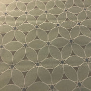 Knoll Gala Calm Floral Gray Upholstery Fabric