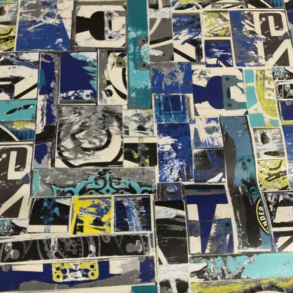 CF Stinson Chaos Olli Printed Upholstery Vinyl
