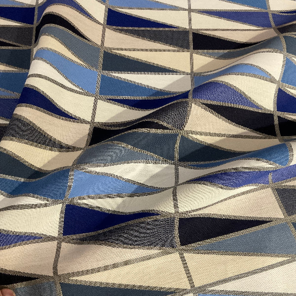 Carnegie Parade 5 Sunbrella Blue Upholstery Fabric