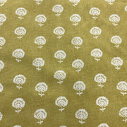 Robert Allen Dandelion Dreams Green/Yellow Cotton Print Fabric