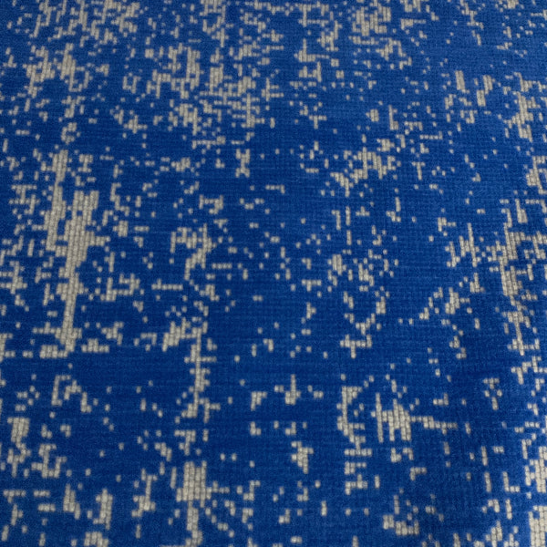 HBF Night Earth Chicago Blue Upholstery Fabric