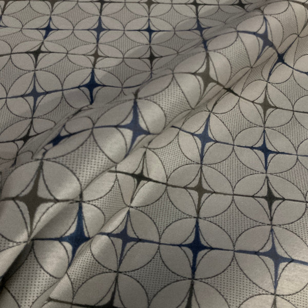 Arc-Com Tritik Midnight Beige Upholstery Fabric