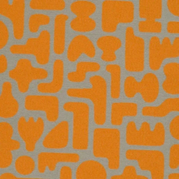 Luna Boink Buzz Orange Upholstery Fabric