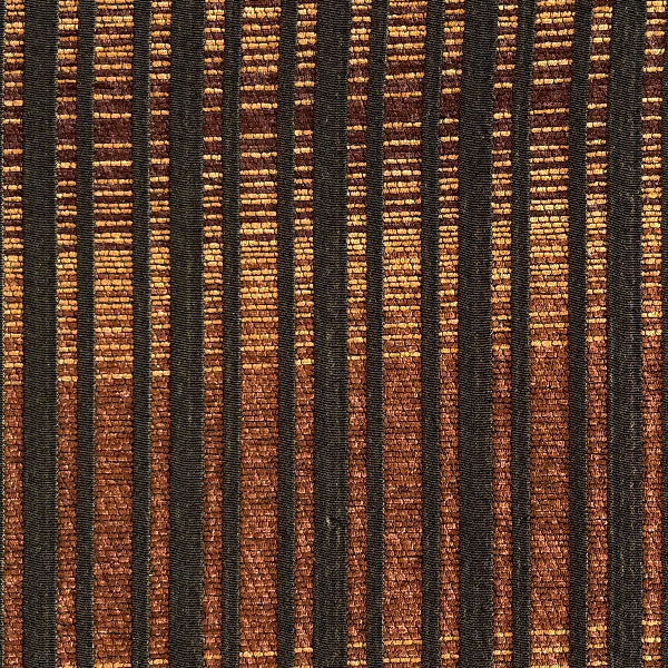 Black and Brown Stripes Upholstery Fabric
