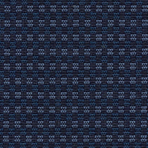 Guilford of Maine Showtime Blue Eyes Small Check Upholstery Fabric