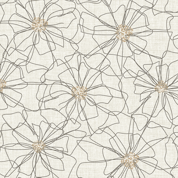 Remnant of LDI Enviroleather Bouquet Magnolia Upholstery Vinyl