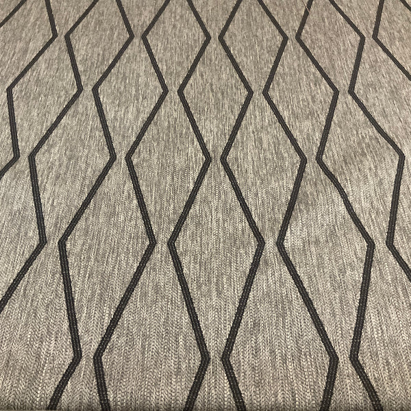 Brentano Exa Salt and Pepper Gray Outdoor Upholstery Fabric
