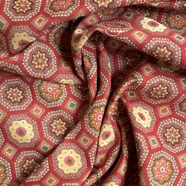Burch Fabric Othello Red Upholstery Fabric Yardage