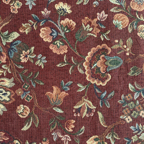Burch Fabrics Louise Burgundy Upholstery Fabric